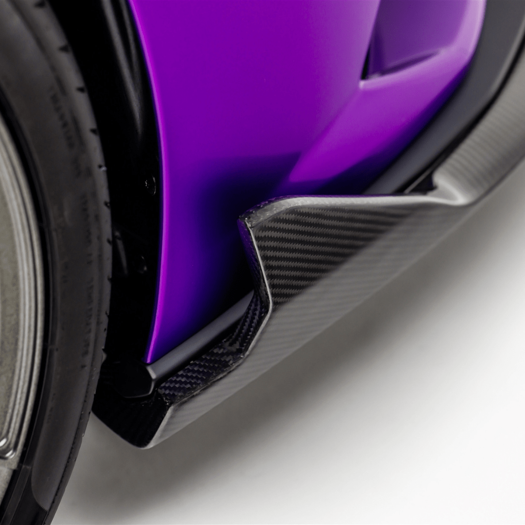 Lamborghini Huracan EVO Monza Edizione Front Spoiler Carbon Fiber PP 2x2 Glossy (RWD ONLY) - Vorsteiner Wheels Wheels  - Motor Vehicle Frame & Body Parts - [tags]