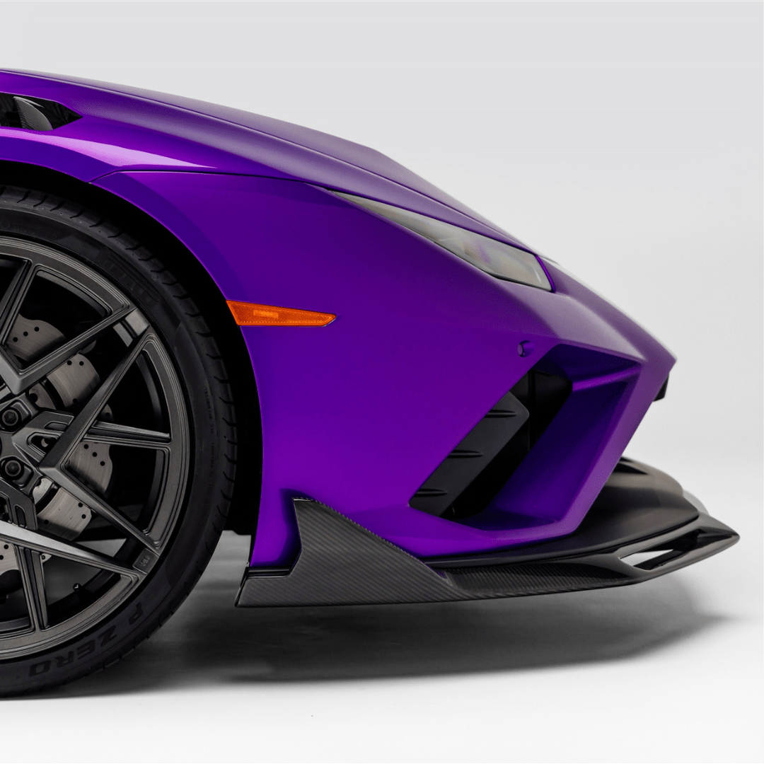 Lamborghini Huracan EVO Monza Edizione Front Spoiler Carbon Fiber PP 2x2 Glossy (RWD ONLY) - Vorsteiner Wheels Wheels  - Motor Vehicle Frame & Body Parts - [tags]