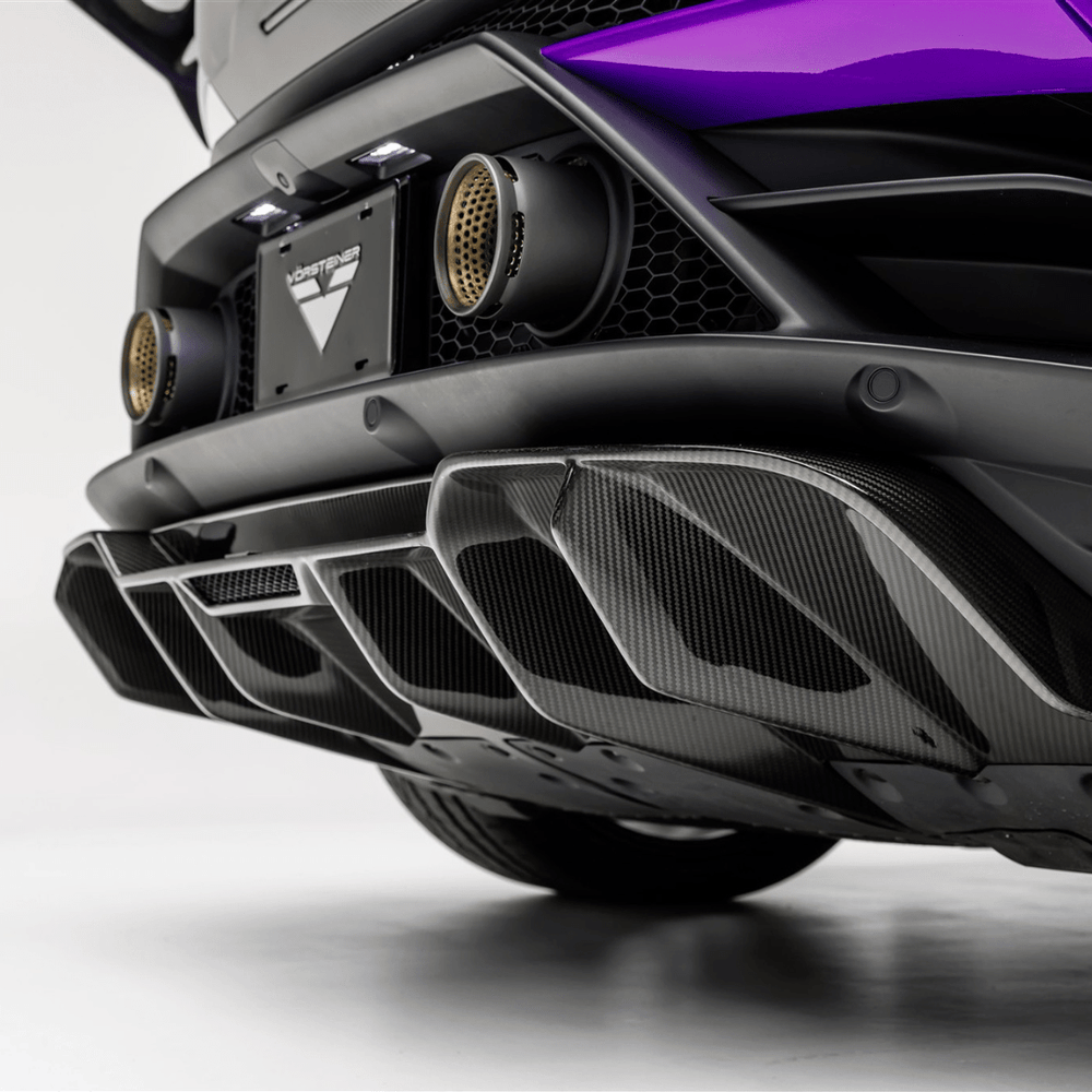 Lamborghini Huracan EVO Monza Edizione Rear Diffuser (2x2 Gloss Carbon