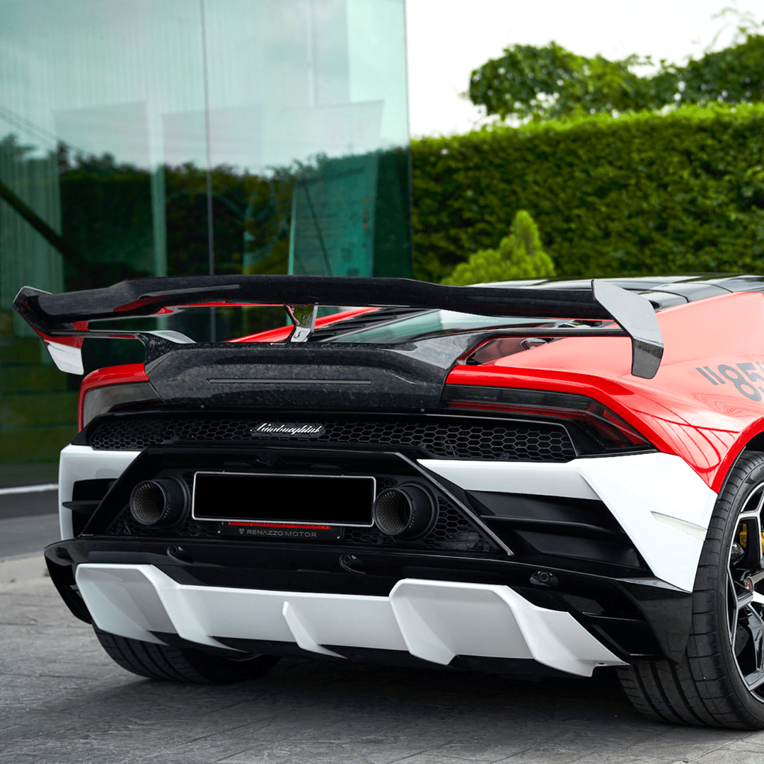 Lamborghini Huracan EVO Monza Edizione Rear Wing w/ Integrated Decklid (Matrix) - Vorsteiner Wheels  - Aero - [tags]
