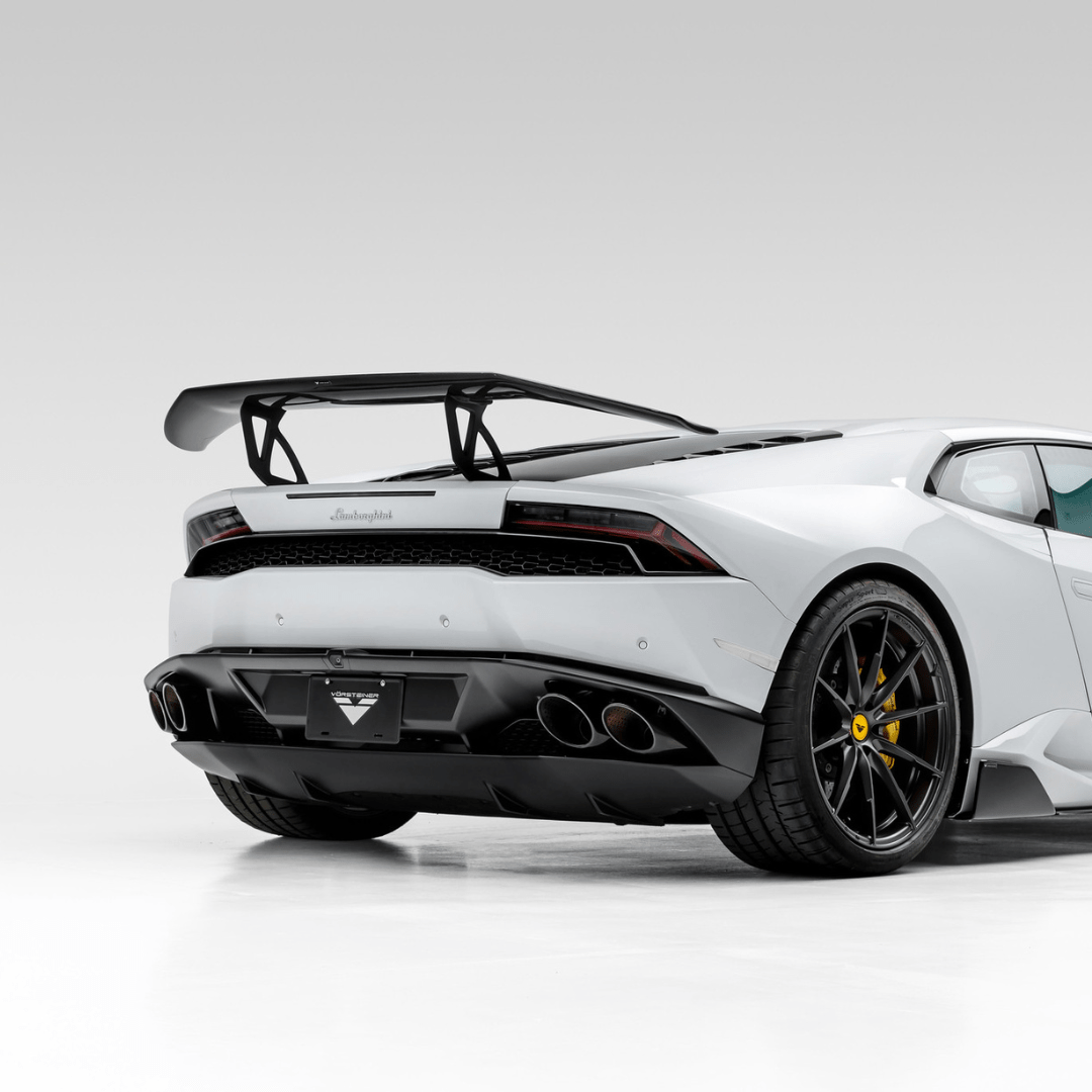 Lamborghini Huracan Mondiale Edizione Aero Wing Blade w/ Aluminum Uprights - Vorsteiner Wheels Wheels  - Aero - [tags]