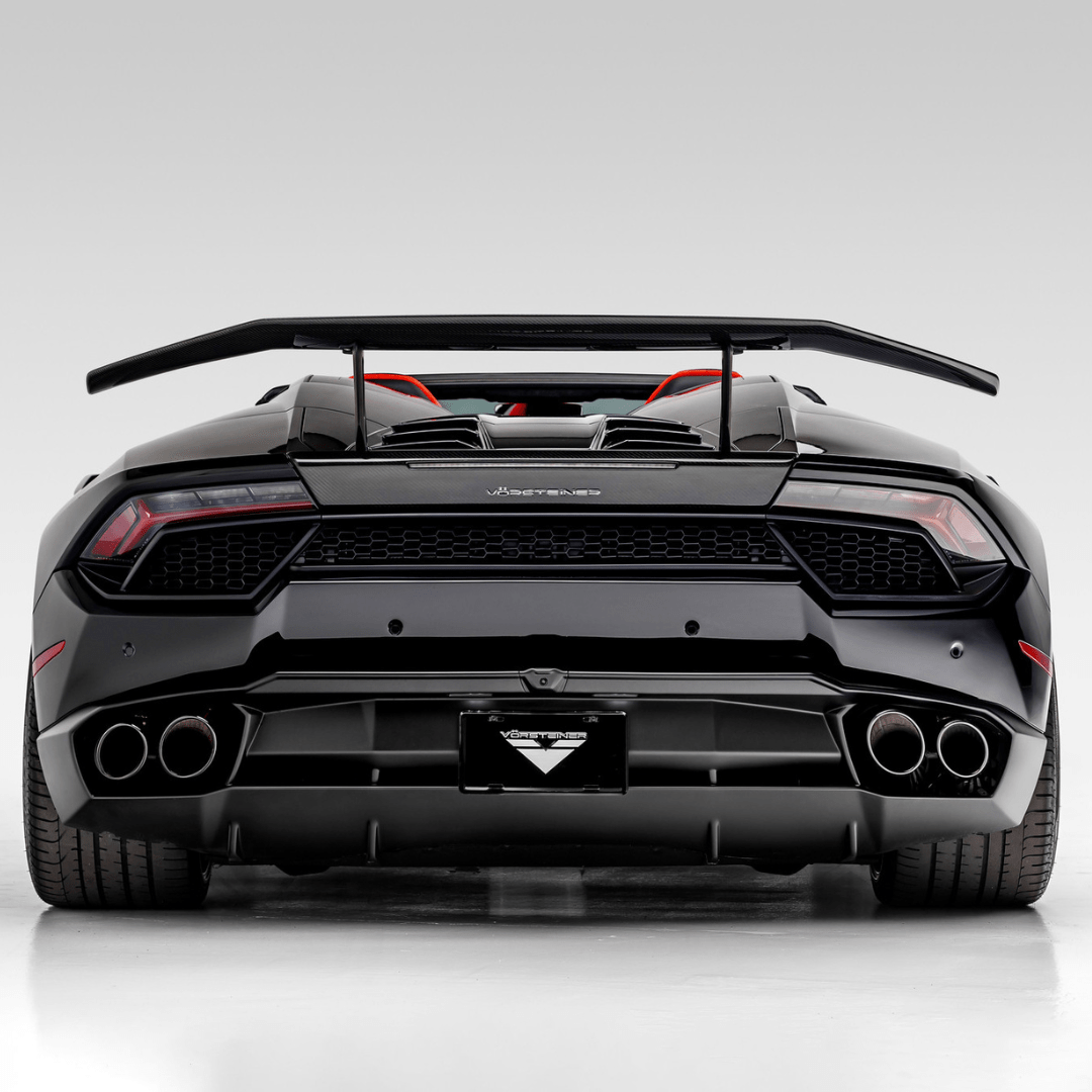 Lamborghini Huracan Mondiale Edizione Aero Wing Blade w/ Aluminum Uprights - Vorsteiner Wheels Wheels  - Aero - [tags]