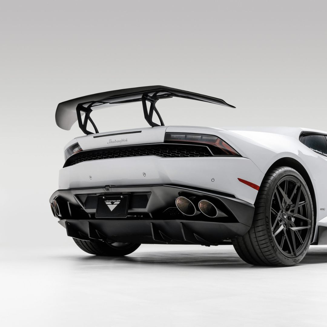 Lamborghini Huracan Mondiale Edizione Aero Wing Blade w/ Aluminum Uprights - Vorsteiner Wheels Wheels  - Aero - [tags]
