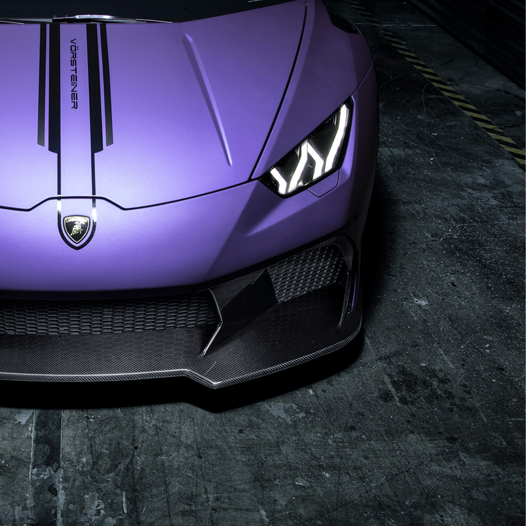 Lamborghini Huracan Novara Edizione Aero Front Bumper w/ Front Spoiler - Vorsteiner Wheels Wheels  - Aero - [tags]