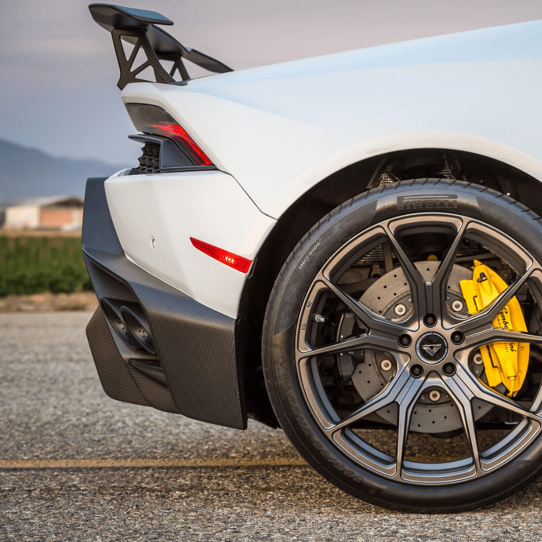 Lamborghini Huracan Novara Edizione Aero Rear Bumper w/ Rear Diffuser - Vorsteiner Wheels Wheels  - Aero - [tags]