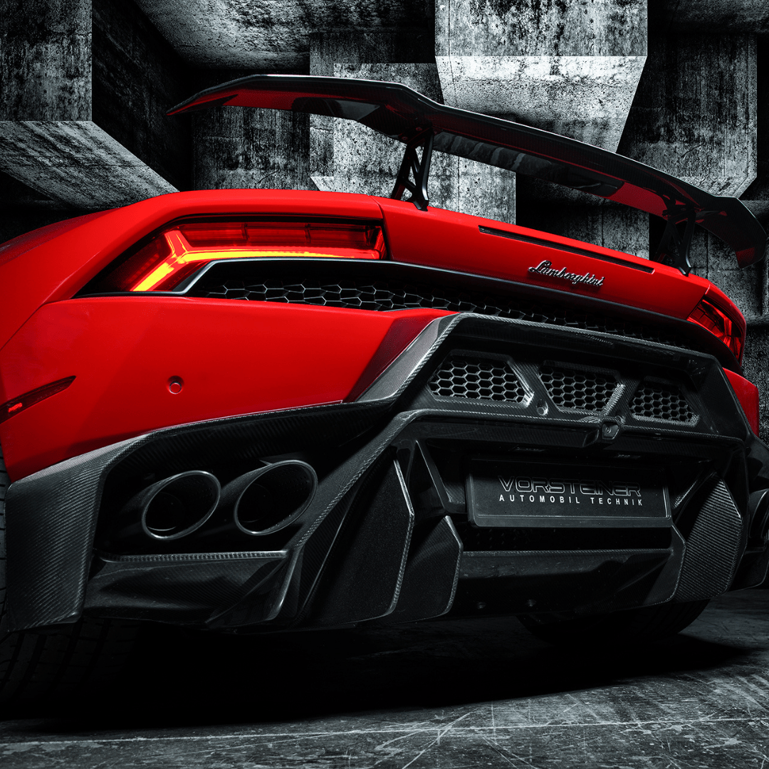 Lamborghini Huracan Novara Edizione Aero Rear Bumper w/ Rear Diffuser - Vorsteiner Wheels Wheels  - Aero - [tags]