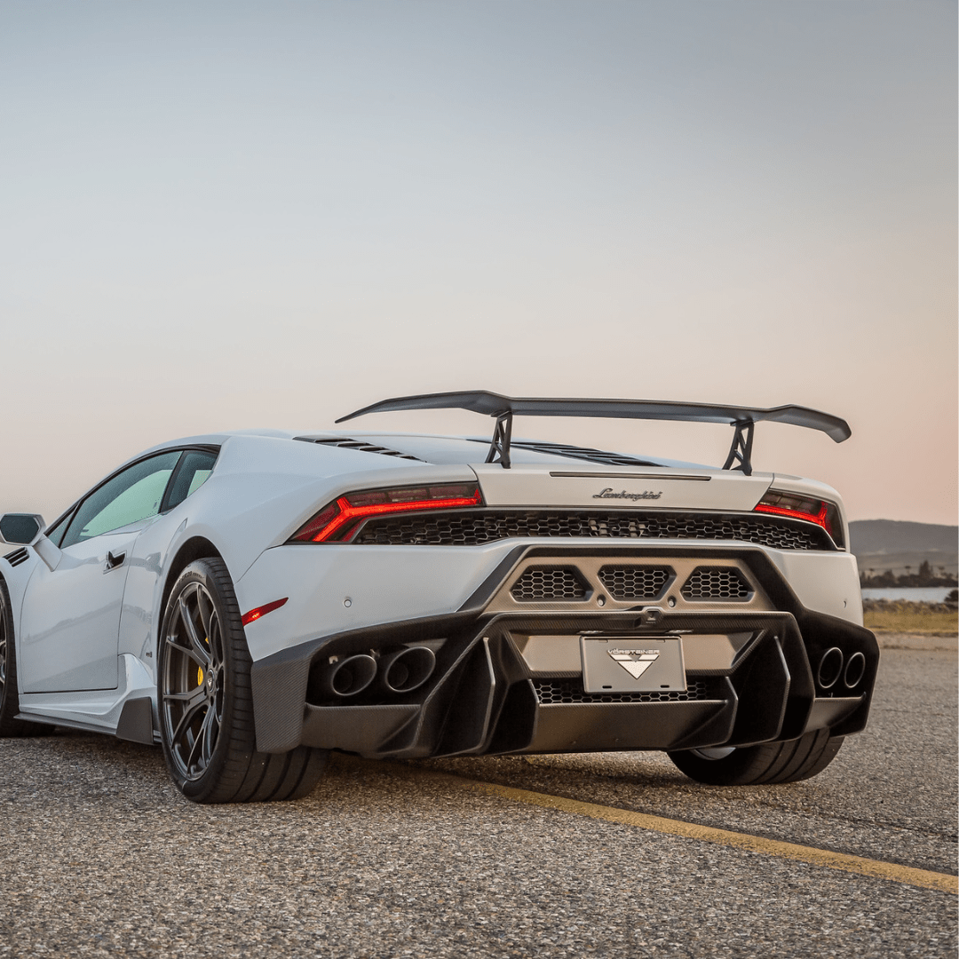 Lamborghini Huracan Novara Edizione Aero Rear Bumper w/ Rear Diffuser - Vorsteiner Wheels Wheels  - Aero - [tags]