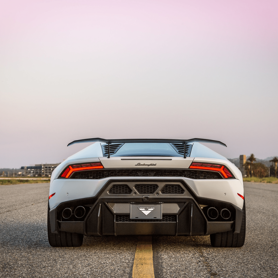 Lamborghini Huracan Novara Edizione Aero Rear Bumper w/ Rear Diffuser - Vorsteiner Wheels Wheels  - Aero - [tags]
