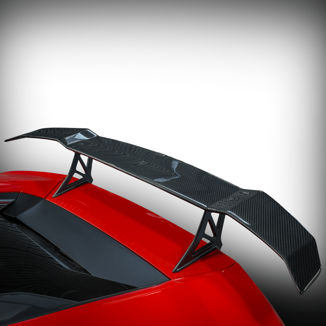 Lamborghini Huracan Novara Edizione Aero Wing Blade w/ Aluminum Uprights - Vorsteiner Wheels Wheels  - Aero - [tags]