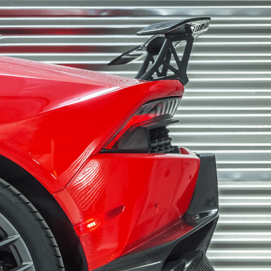 Lamborghini Huracan Novara Edizione Aero Wing Blade w/ Aluminum Uprights - Vorsteiner Wheels Wheels  - Aero - [tags]