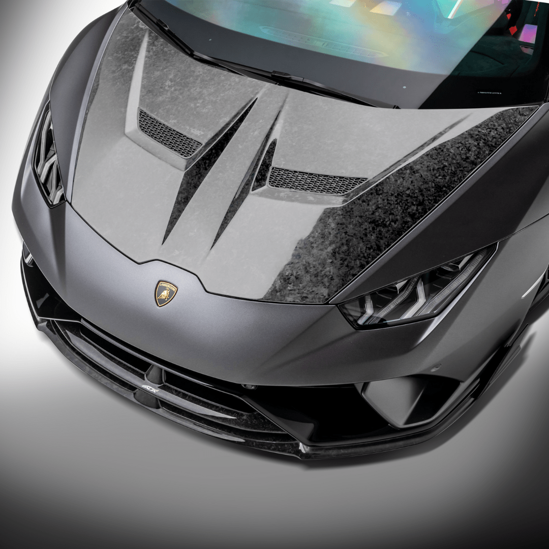 Lamborghini Huracan EVO Monza Edizione Front Spoiler (Carbon Matrix)- RWD  ONLY