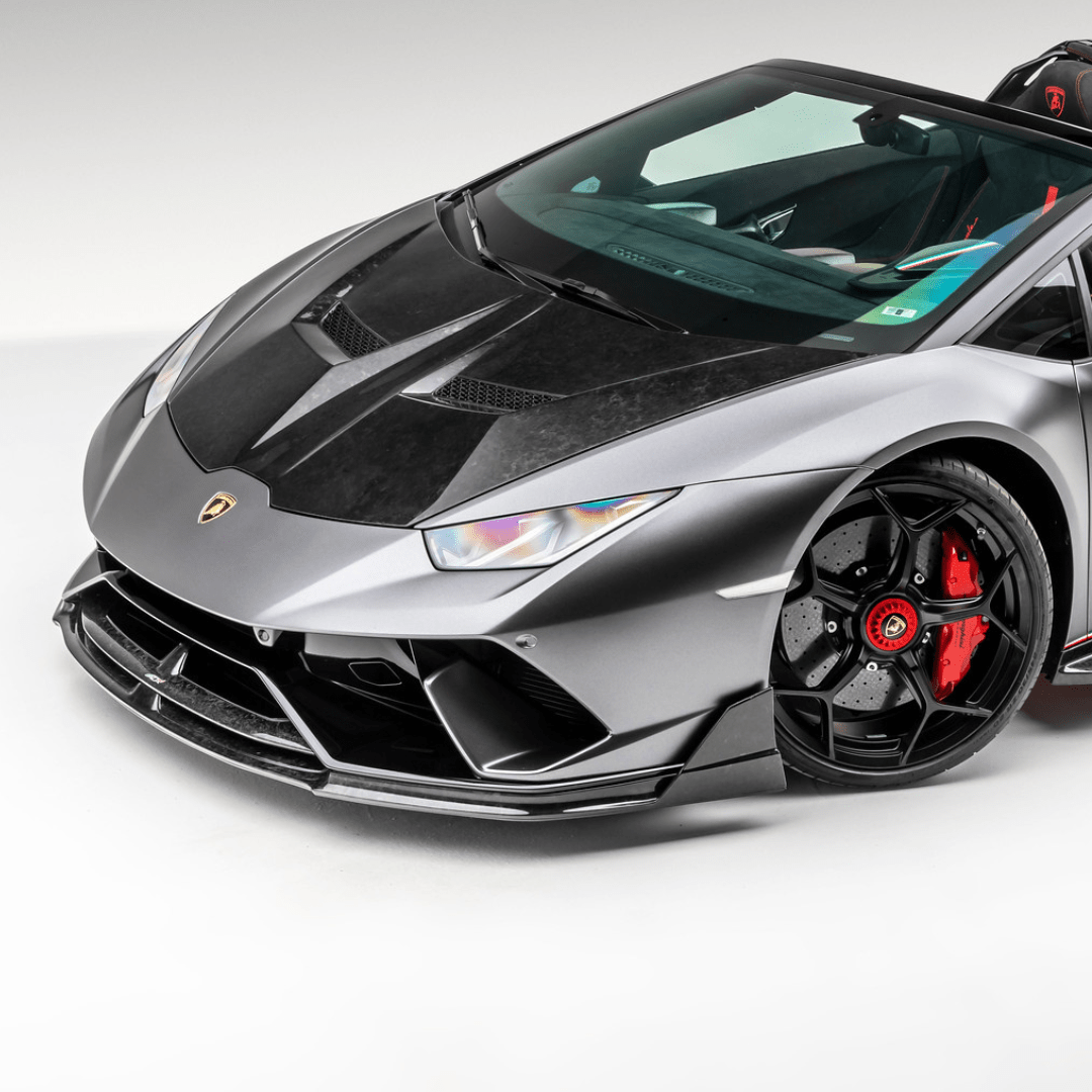 Lamborghini Huracan Performante Vicenza Edizione Aero Bonnet *Carbon Matrix* - Vorsteiner Wheels Wheels  - Aero - [tags]