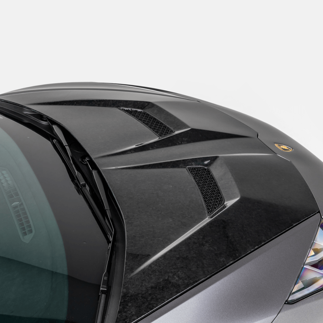 Lamborghini Huracan Performante Vicenza Edizione Aero Bonnet *Carbon Matrix* - Vorsteiner Wheels Wheels  - Aero - [tags]