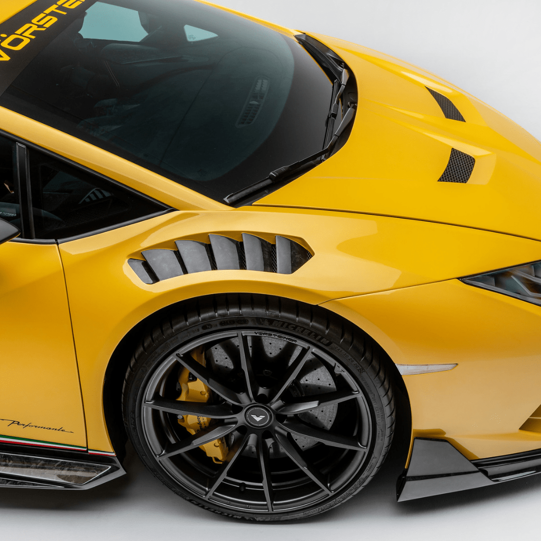 Lamborghini Huracan Performante Vicenza Edizione Aero Front Fenders w/Integrated Vents and Splash Shields - Vorsteiner Wheels Wheels  - Aero - [tags]