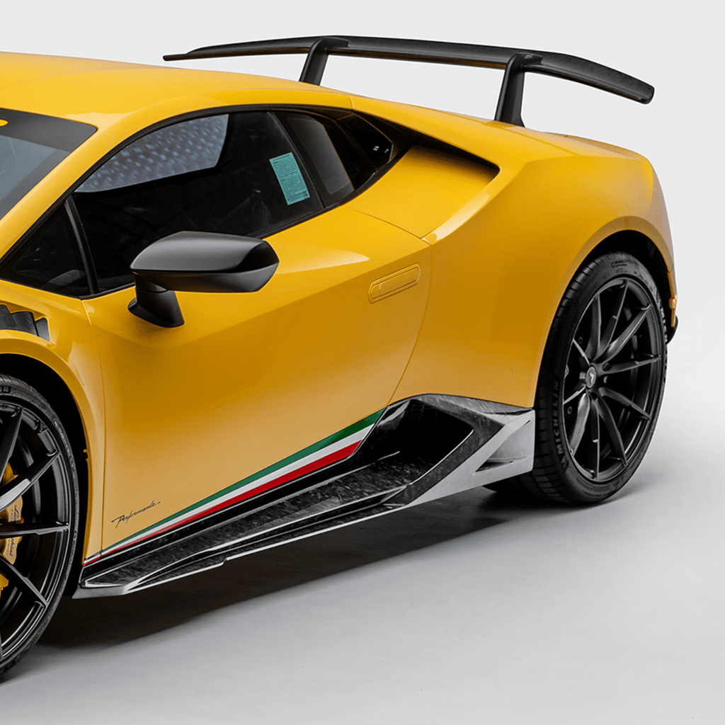 Lamborghini Huracan Performante Vicenza Edizione Aero Side Blades (Carbon  Matrix)
