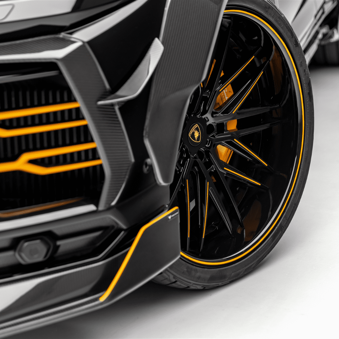 Lamborghini URUS Rampante Edizione Aero Front Spoiler - Vorsteiner Wheels  - Aero - [tags]