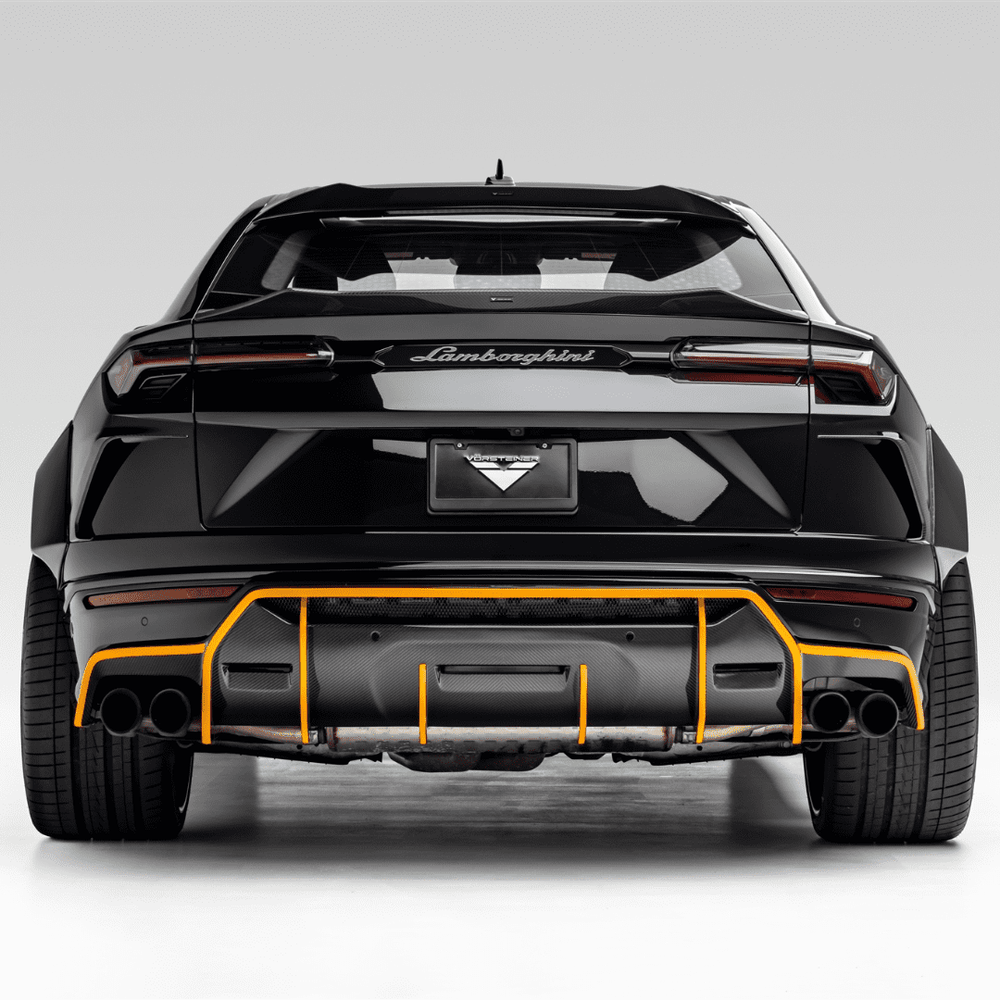 Lamborghini URUS Rampante Edizione Aero Rear Diffuser | Vorsteiner Wheels