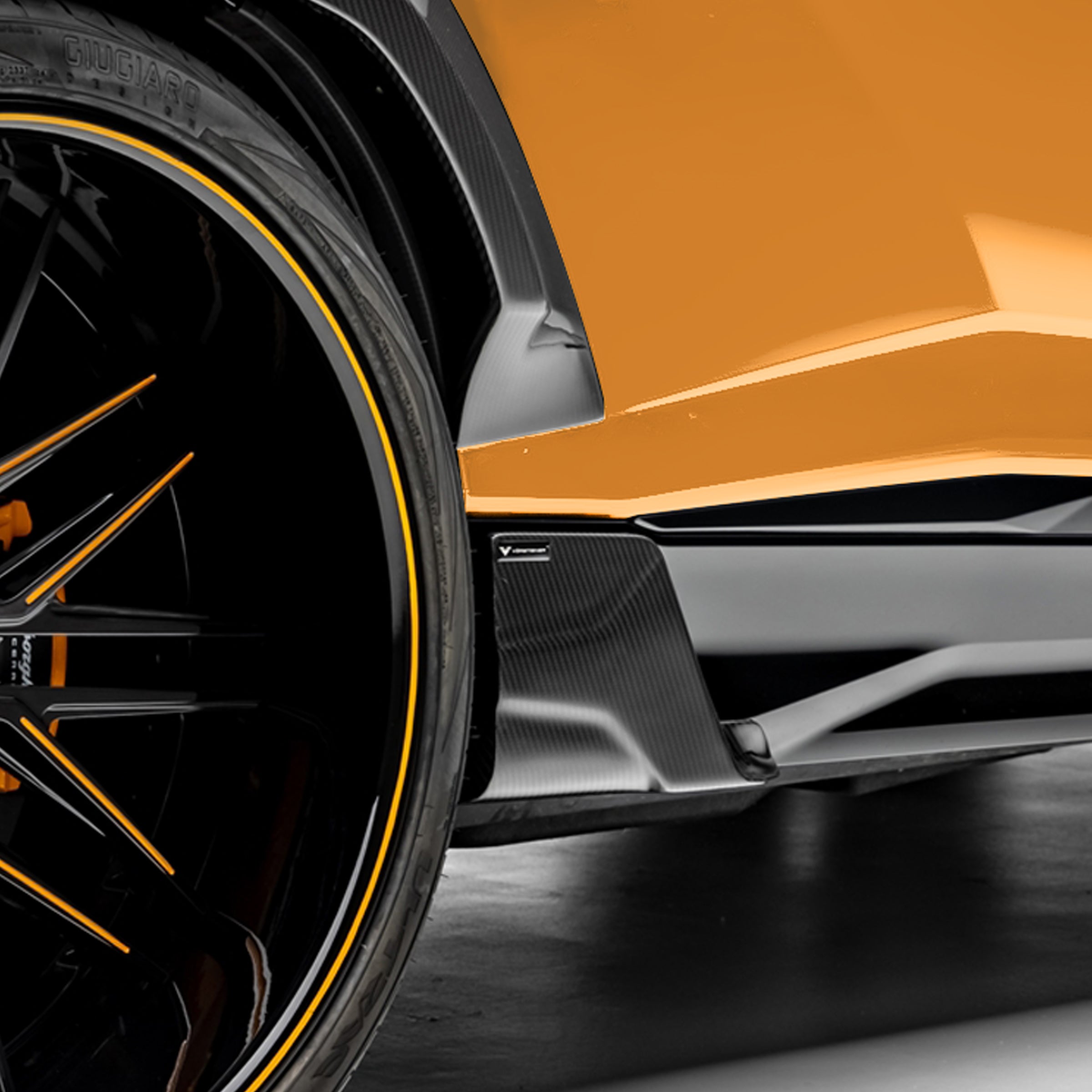 Lamborghini URUS Rampante Edizione Aero Side Blades - Vorsteiner Wheels  - Aero - [tags]