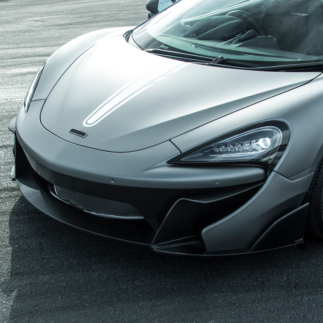 McLaren 570S VX Aero Front Bumper w/ Front Splitter - Vorsteiner Wheels  - Aero - [tags]