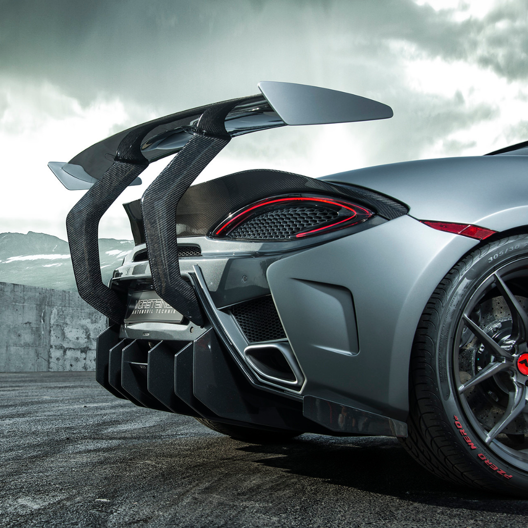 McLaren 570S VX Aero Rear Bumper w/ Rear Diffuser - Vorsteiner Wheels Wheels  - Aero - [tags]