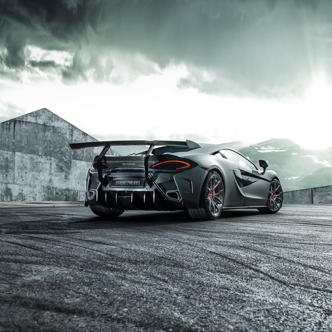 McLaren 570S VX Aero Rear Bumper w/ Rear Diffuser - Vorsteiner Wheels Wheels  - Aero - [tags]