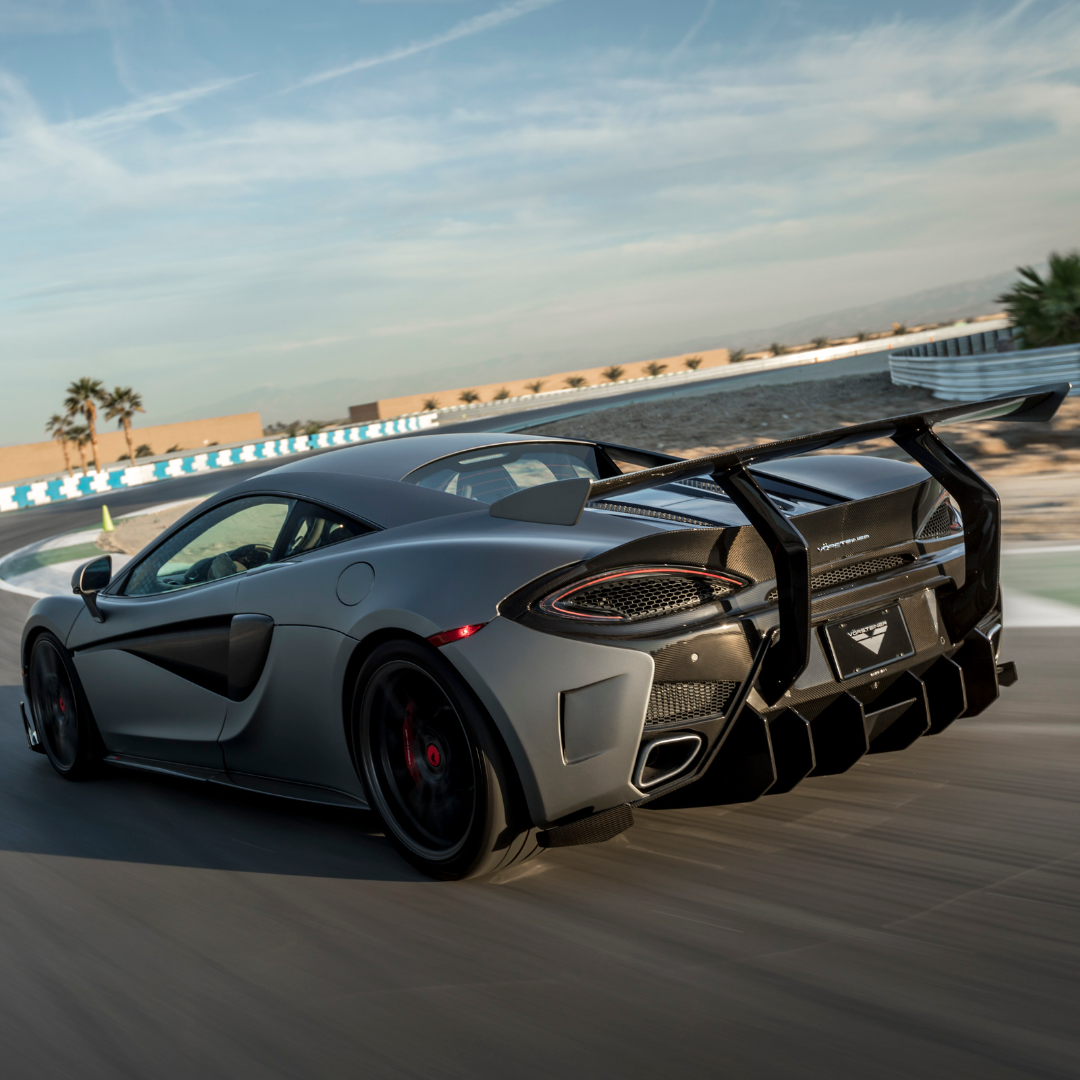 McLaren 570S VX Aero Rear Bumper w/ Rear Diffuser - Vorsteiner Wheels Wheels  - Aero - [tags]