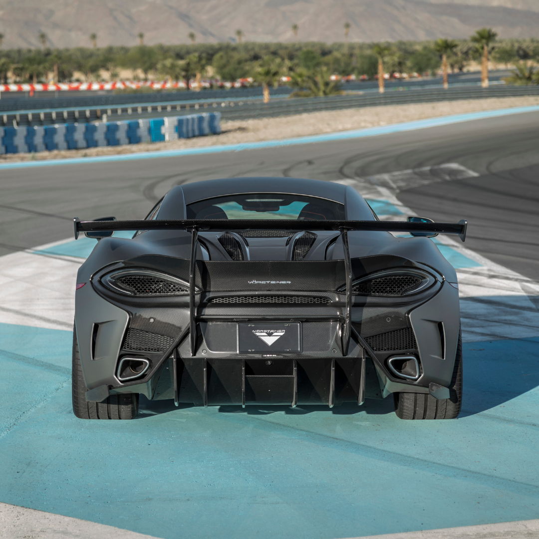 McLaren 570S VX Aero Rear Bumper w/ Rear Diffuser - Vorsteiner Wheels Wheels  - Aero - [tags]