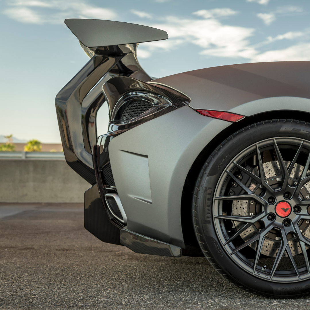 McLaren 570S VX Aero Rear Bumper w/ Rear Diffuser - Vorsteiner Wheels Wheels  - Aero - [tags]