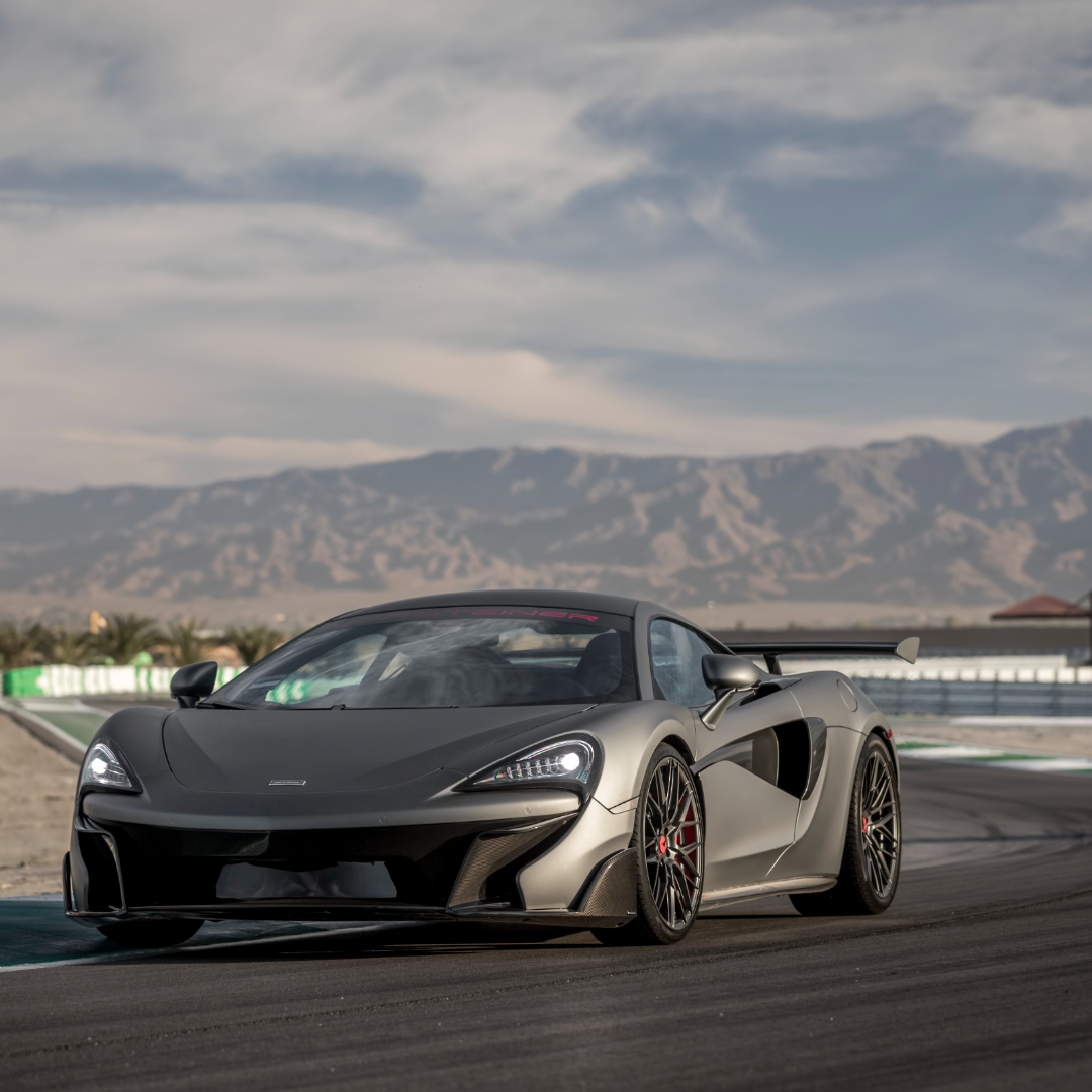 Mclaren 570S VX Aero Wing Blade Carbon Fiber w/ Carbon Fiber Uprights - Vorsteiner Wheels  - Aero - [tags]