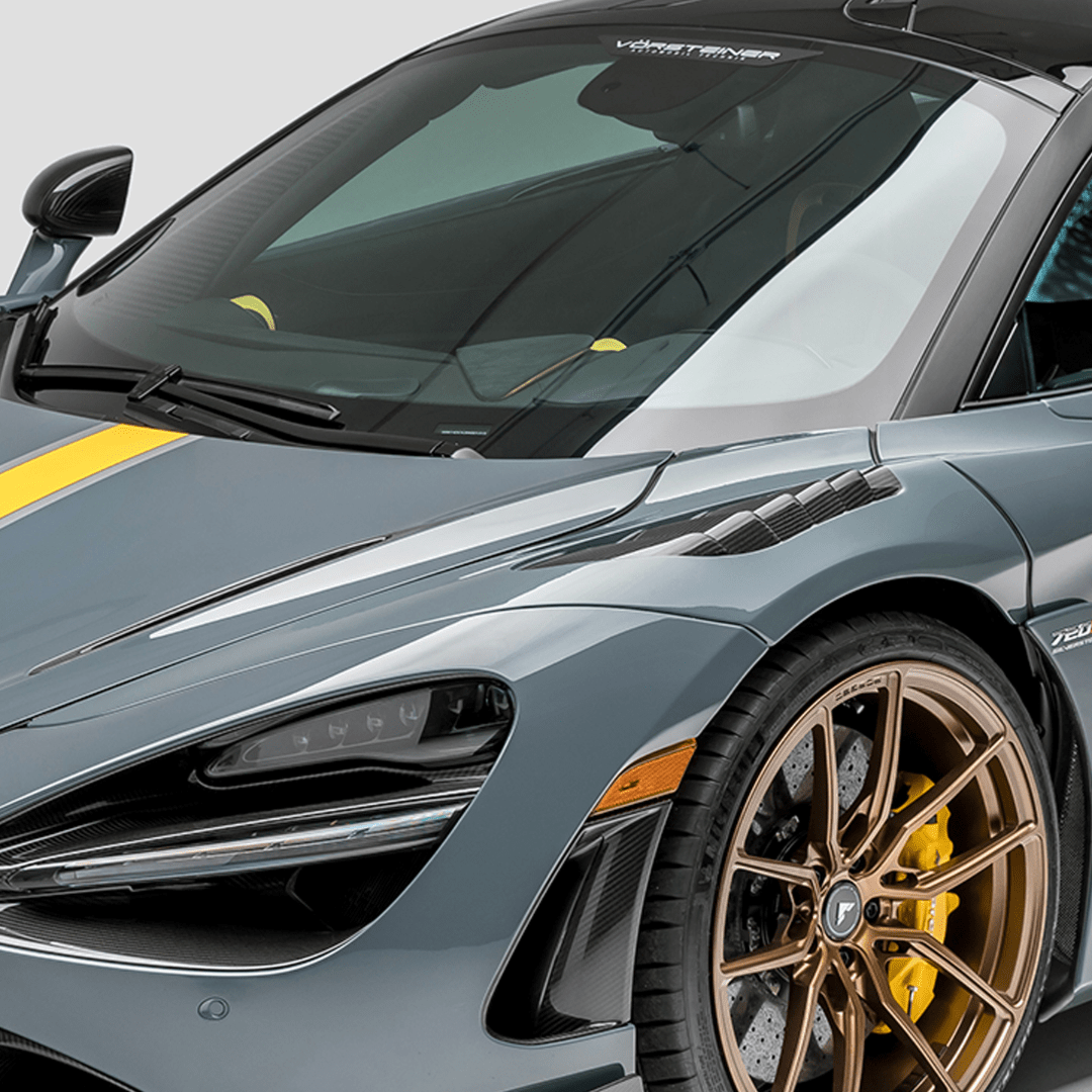 McLaren 720S Coupe Silverstone Edition Aero Front Fenders w/ Integrated Vents. - Vorsteiner Wheels  - Aero - [tags]