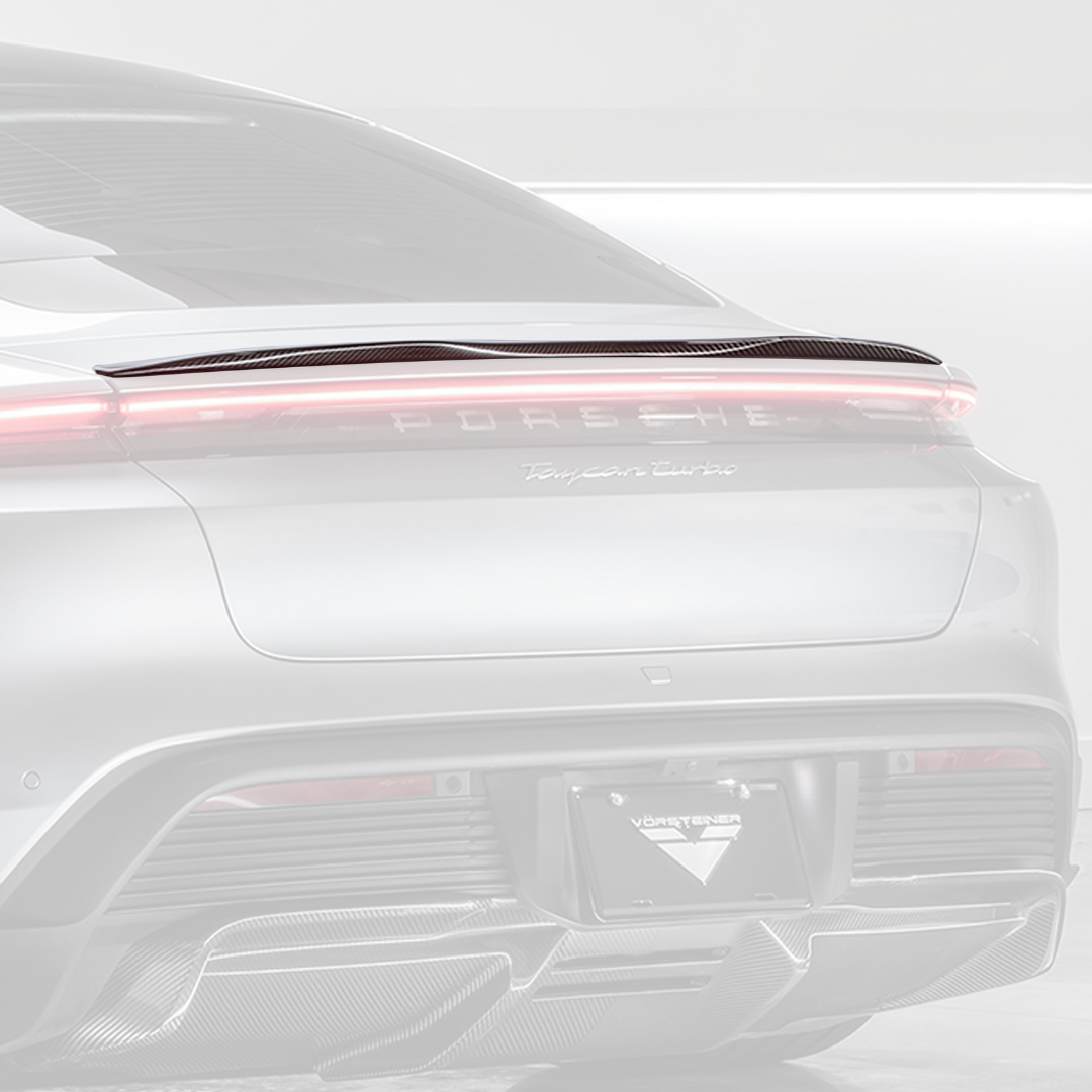 Porsche Taycan Turbo/Turbo S Decklid Spoiler - Vorsteiner Wheels Wheels  -  - [tags]