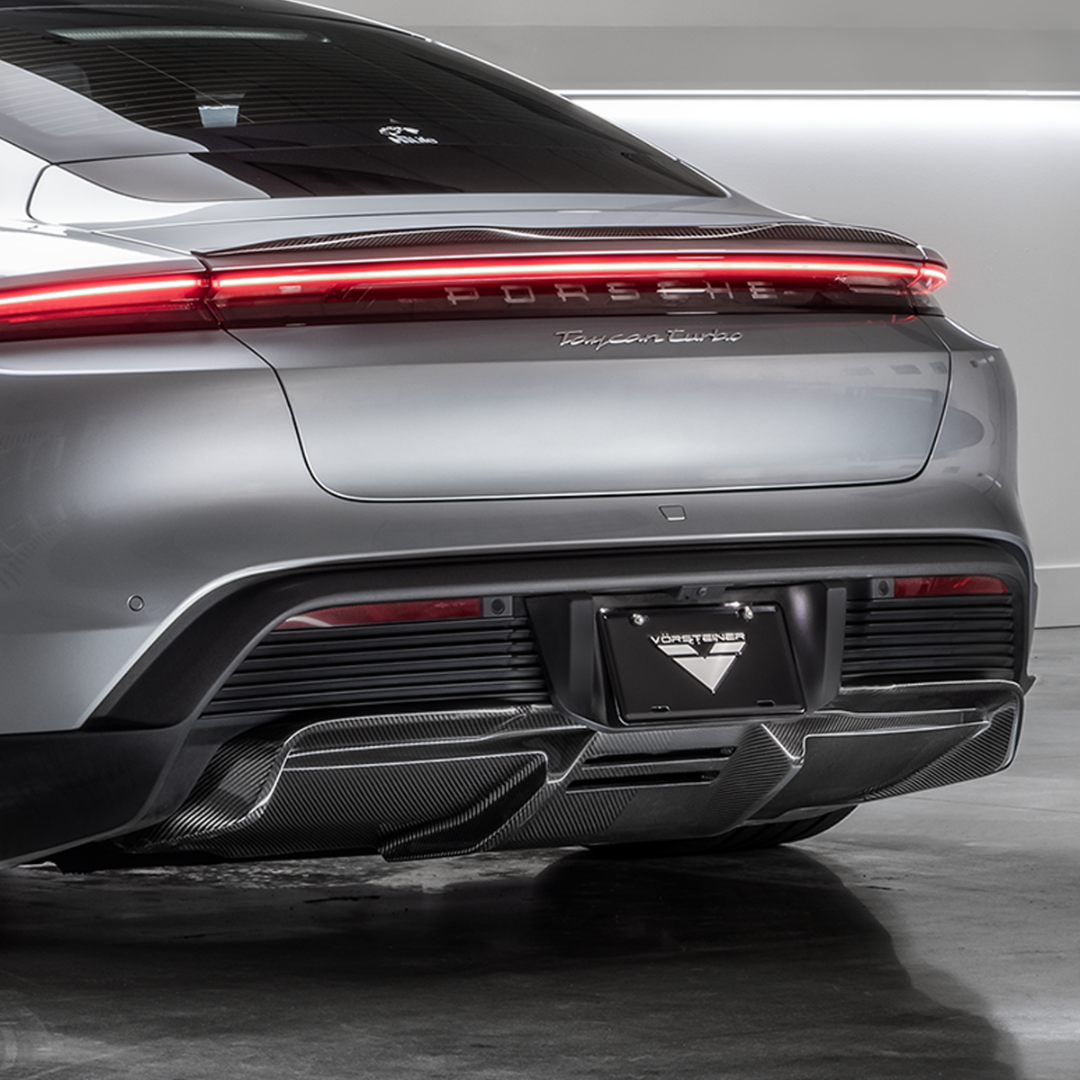 Porsche Taycan Turbo/Turbo S Gw9 Rear Diffuser - Vorsteiner Wheels Wheels  -  - [tags]