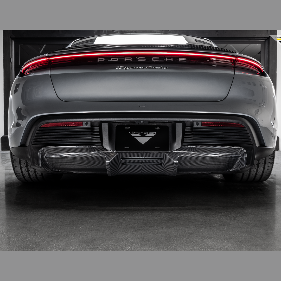 Porsche Taycan Turbo/Turbo S Gw9 Rear Diffuser - Vorsteiner Wheels Wheels  -  - [tags]