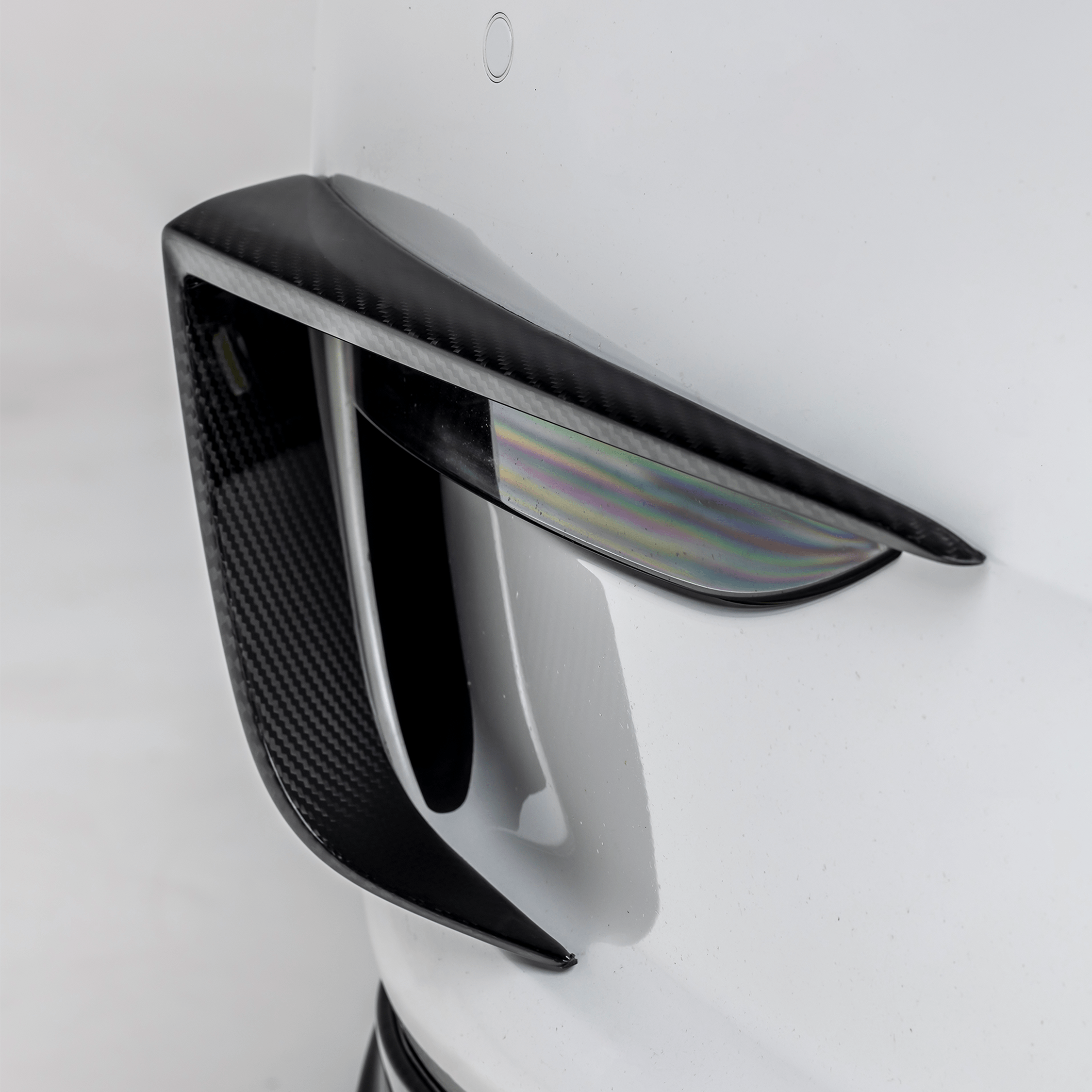 Tesla Model Y Aero Add-On Bumper Flares - Vorsteiner Wheels  - Aero - [tags]