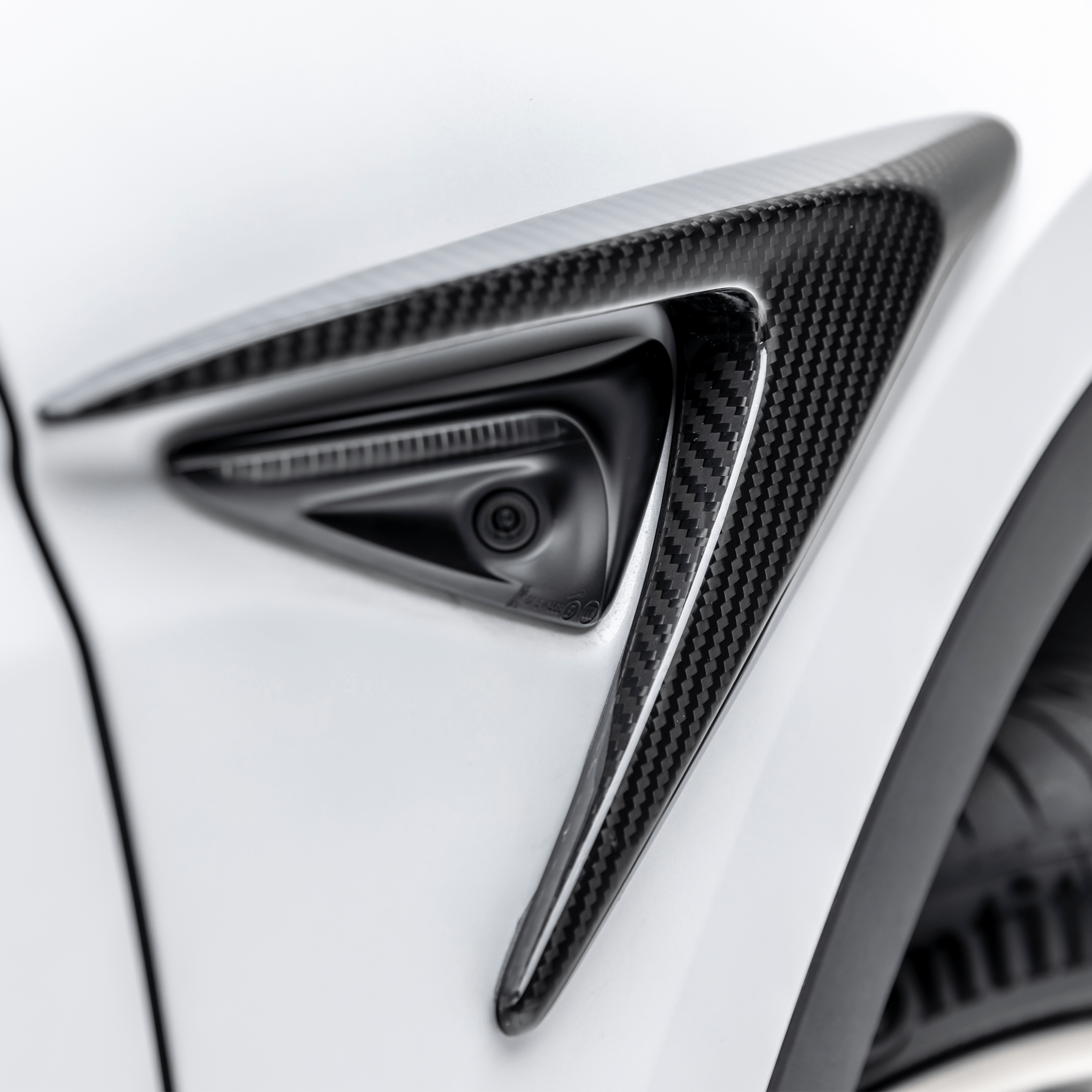 Tesla Model Y Aero Add-On Fender Vents - Vorsteiner Wheels  - Aero - [tags]
