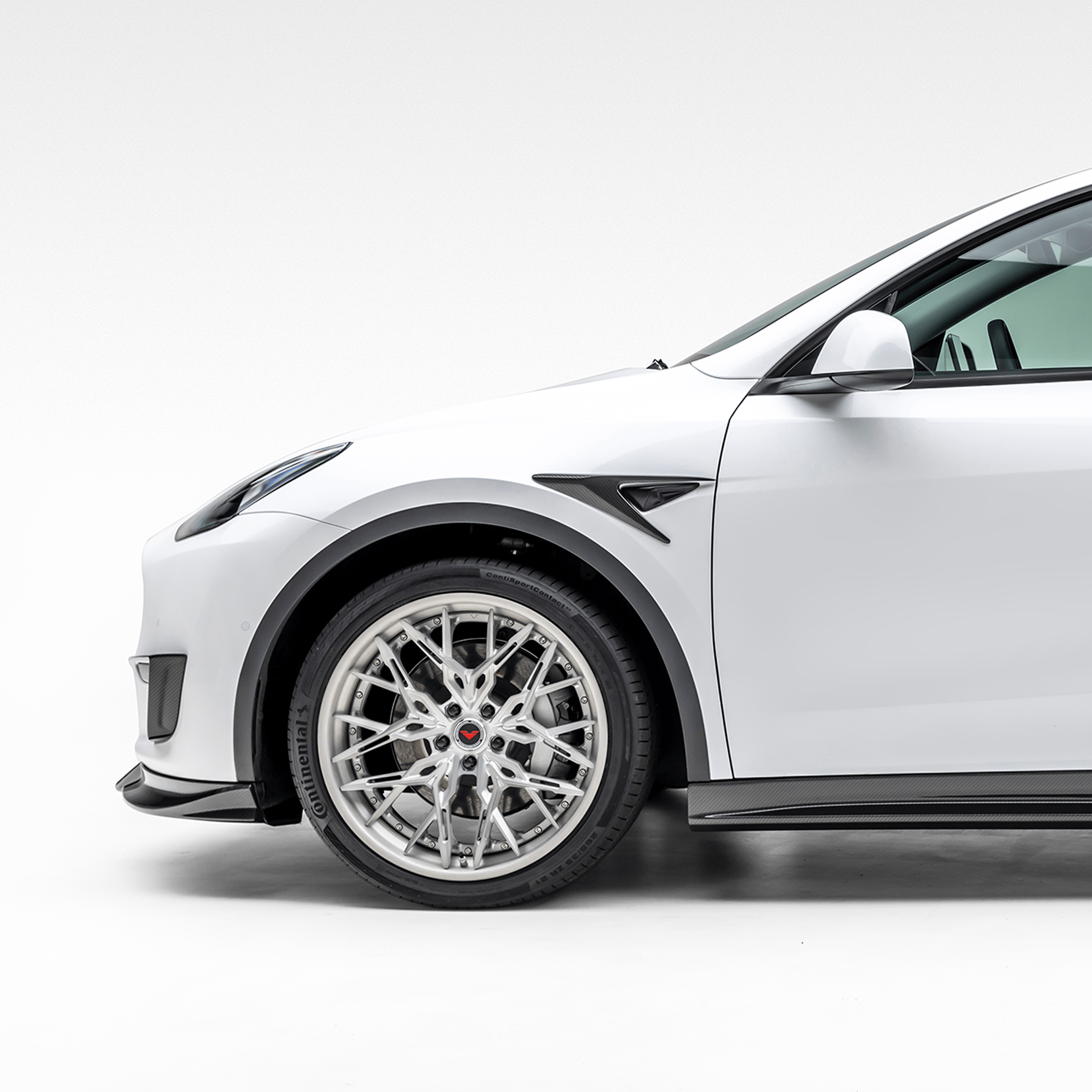 Tesla Model Y Aero Add-On Fender Vents - Vorsteiner Wheels  - Aero - [tags]