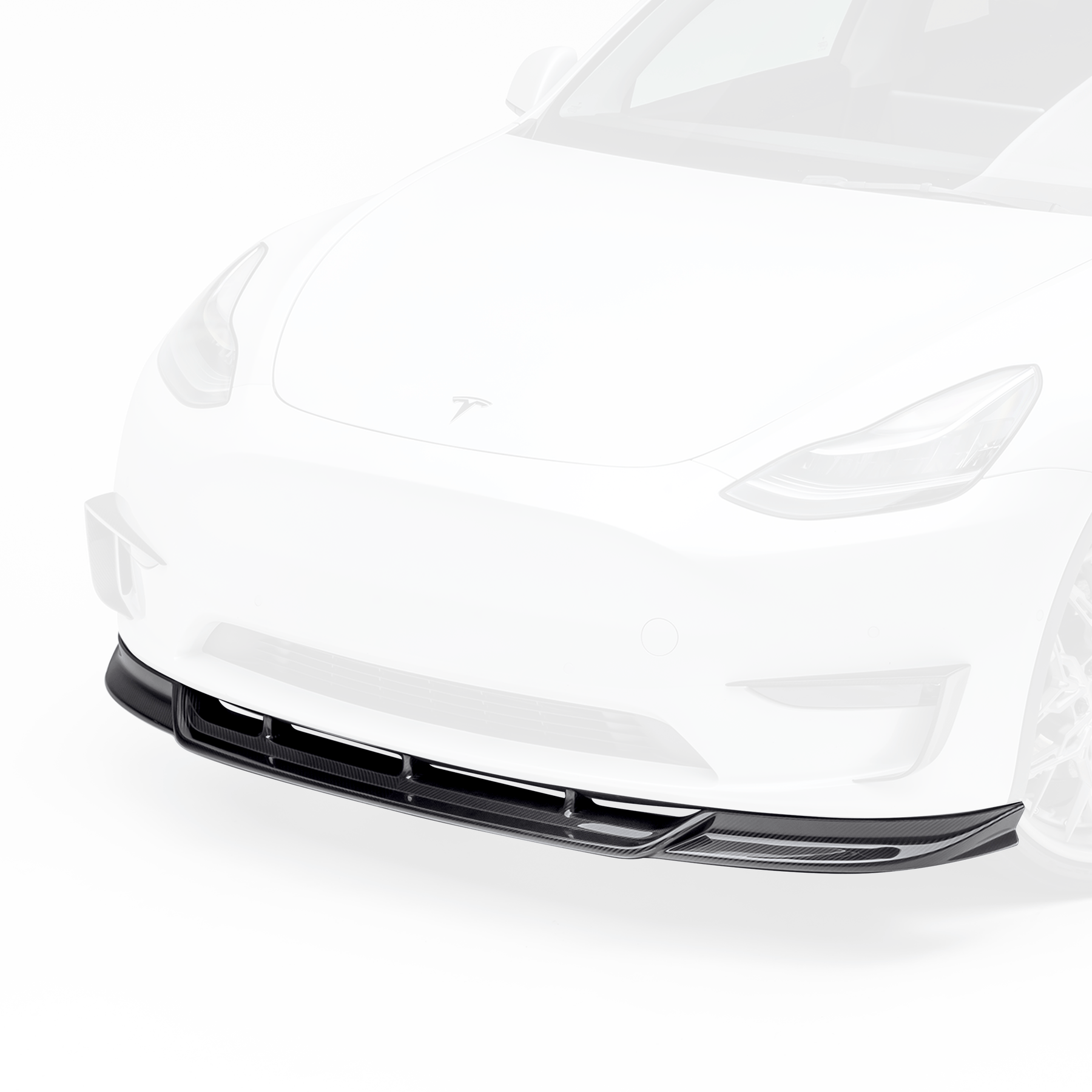 Auto Frontlippe Spoiler für Tesla Model Y 2019 2020 2021