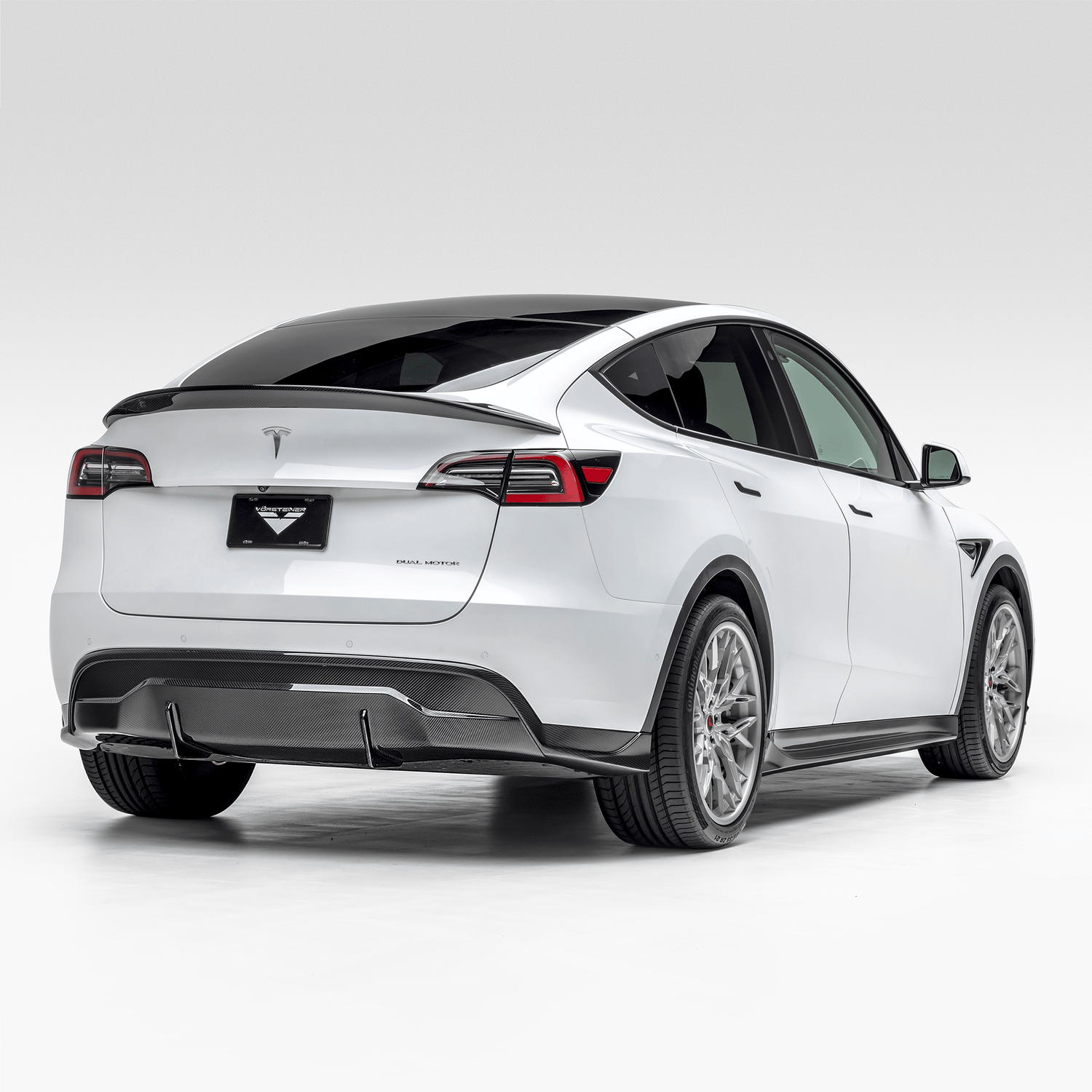 Model Y Rear Splitter Installation Tesla Model Y Aero Rear Diffuser | Vorsteiner Wheels