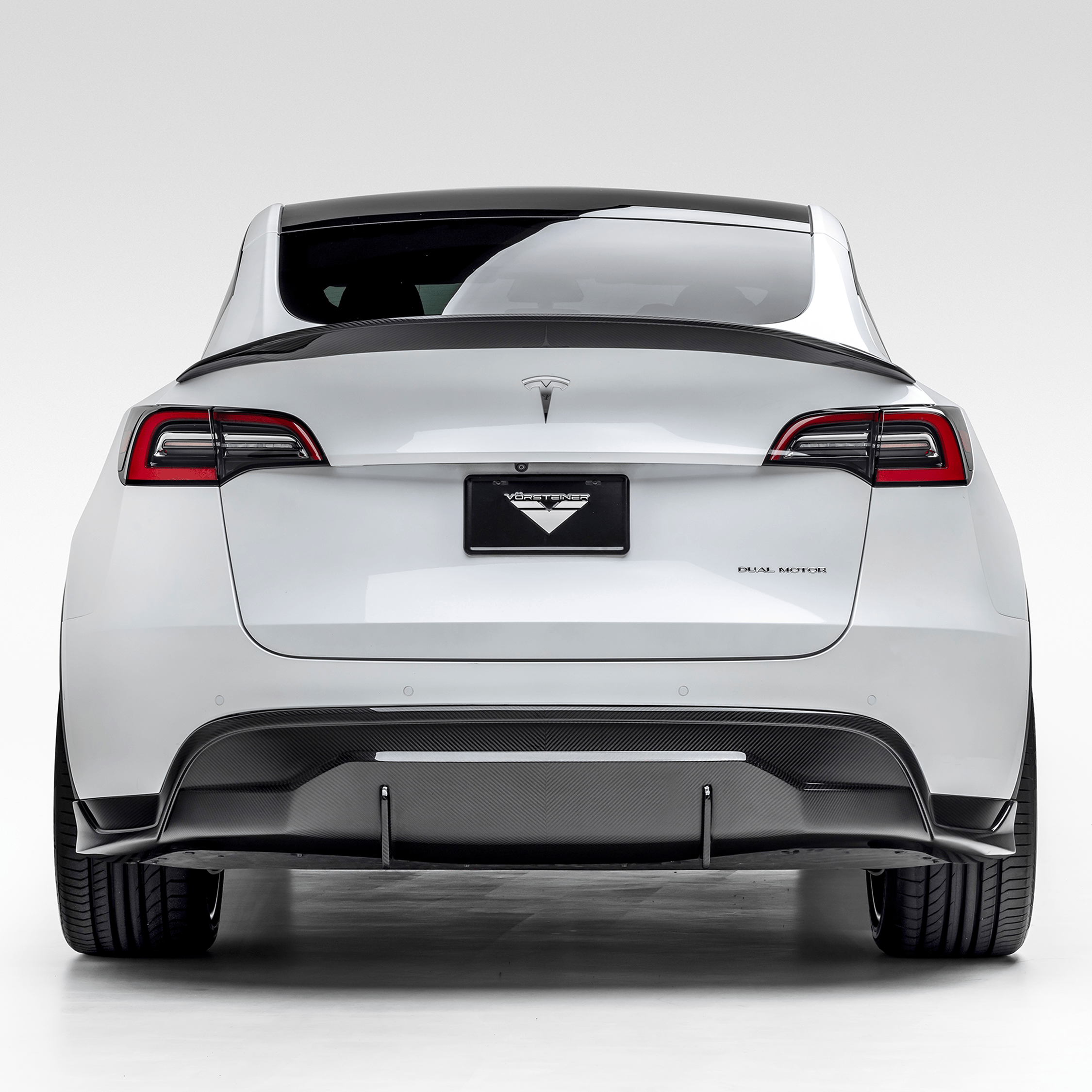 Tesla Model Y Aero Rear Diffuser - Vorsteiner Wheels  - Aero - [tags]