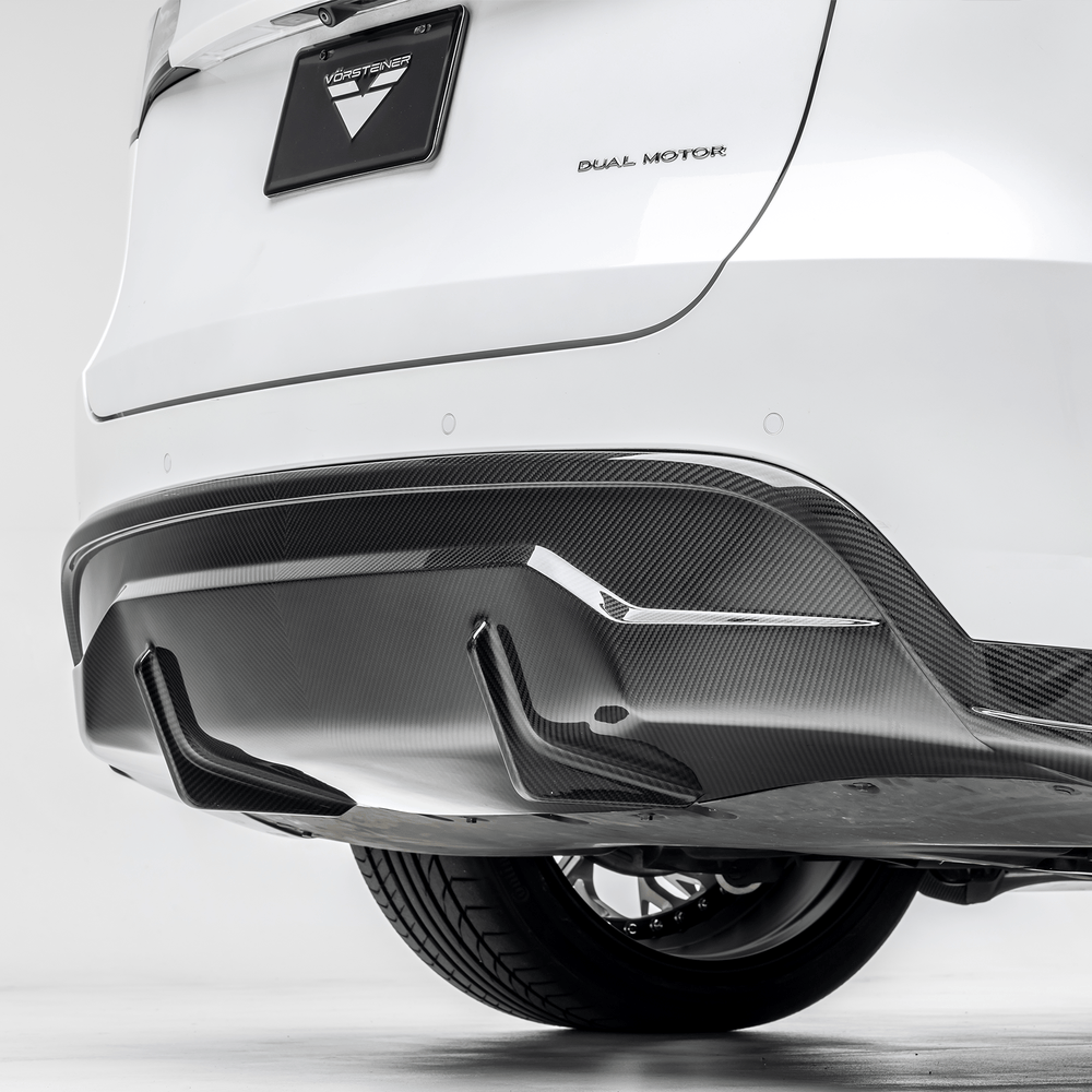 Tesla Model Y Aero Rear Diffuser | Vorsteiner Wheels