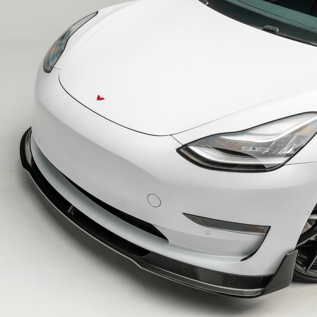 Tesla Model 3 Volta Aero Front Spoiler - Vorsteiner Wheels  - Aero - [tags]