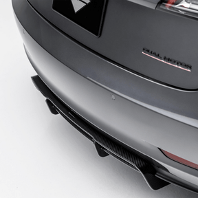 Tesla Model 3 Volta Aero Rear Diffuser - Vorsteiner Wheels  - Aero - [tags]