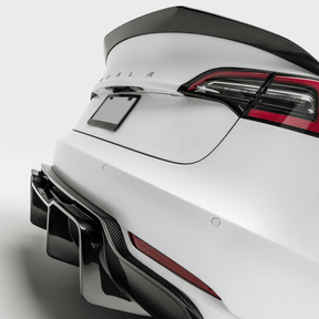 Tesla Model 3 Volta Aero Rear Diffuser *TRACK EDITION* - Vorsteiner Wheels  - Aero - [tags]