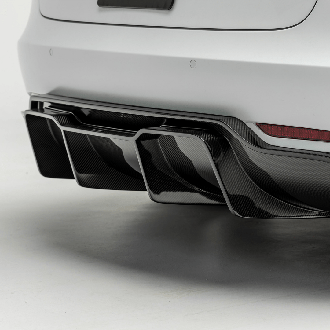 Tesla Model 3 Volta Aero Rear Diffuser *TRACK EDITION* - Vorsteiner Wheels Wheels  - Aero - [tags]