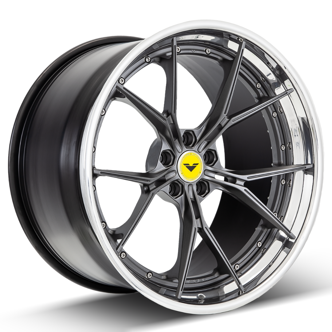 <b>VMP-305</b><br>2015-2022 Audi R8<br>20x9 | 21x12<br>Satin Graphite<br>High Polished Lip - Vorsteiner Wheels  - Wheels - [tags]