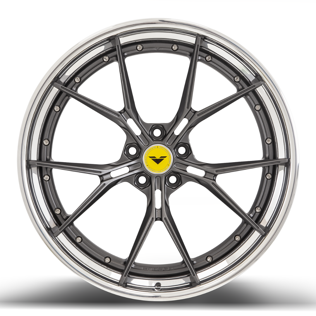 <b>VMP-305</b><br>2015-2022 Audi R8<br>20x9 | 21x12<br>Satin Graphite<br>High Polished Lip - Vorsteiner Wheels  - Wheels - [tags]