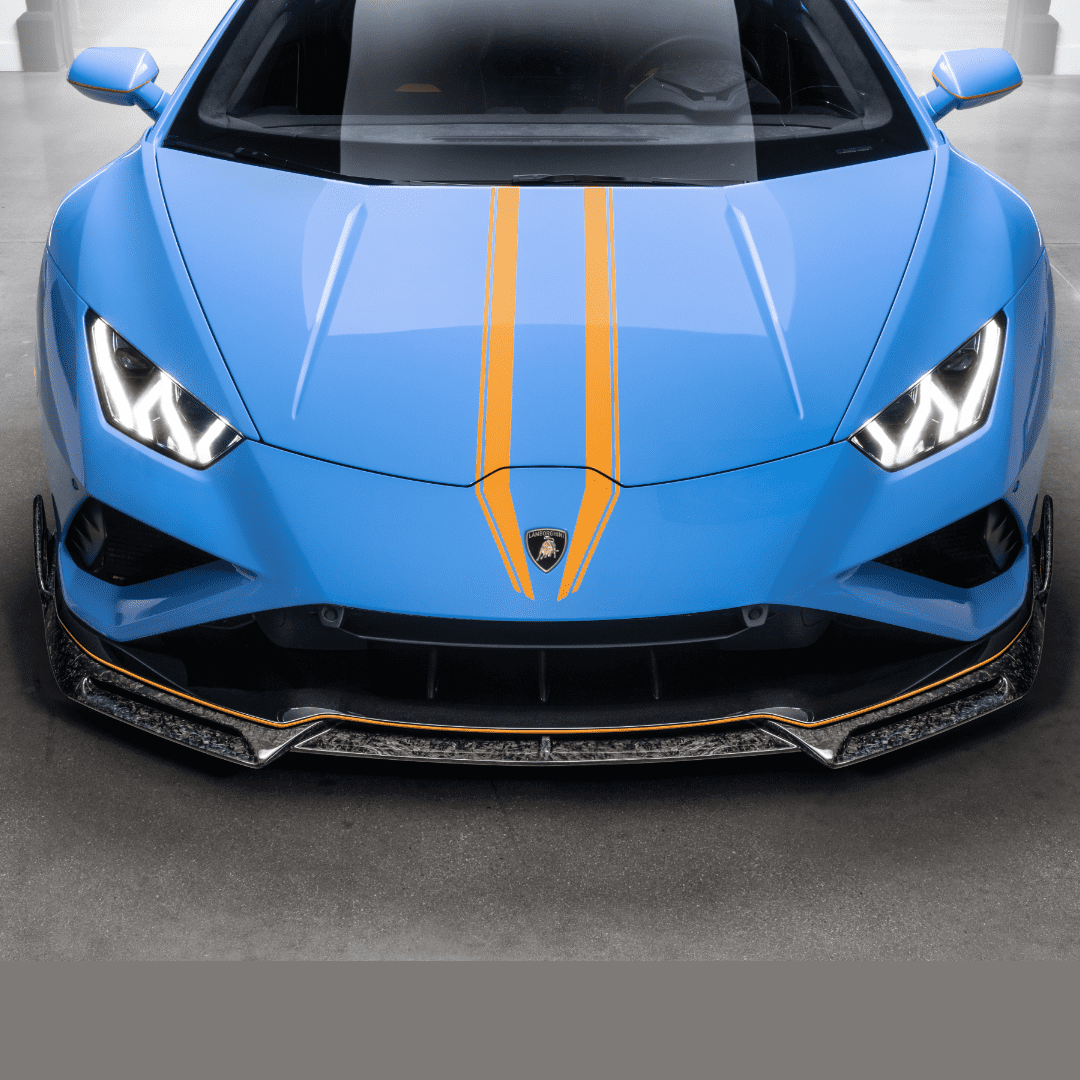 Lamborghini Huracan EVO Monza Edizione Front Spoiler (Carbon Matrix)- RWD ONLY - Vorsteiner Wheels Wheels  - Motor Vehicle Frame & Body Parts - [tags]