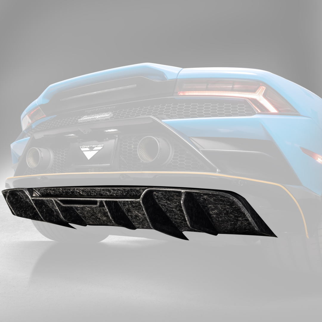Lamborghini Huracan EVO Monza Edizione Rear Diffuser (Carbon Matrix) - Vorsteiner Wheels  -  - [tags]