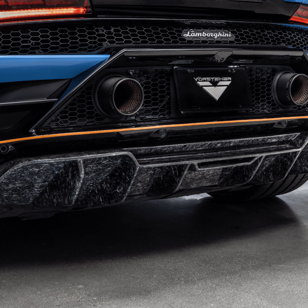 Lamborghini Huracan EVO Monza Edizione Rear Diffuser (Carbon Matrix) - Vorsteiner Wheels Wheels  -  - [tags]