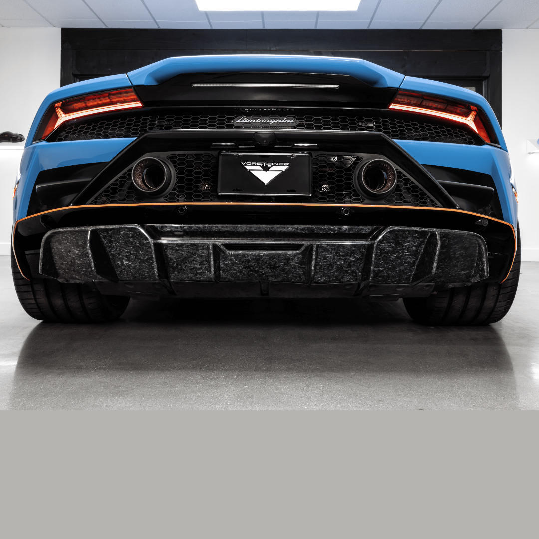 Lamborghini Huracan EVO Monza Edizione Rear Diffuser (Carbon Matrix) - Vorsteiner Wheels Wheels  -  - [tags]